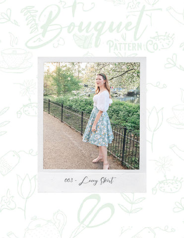 The Lacey Skirt Sizes 00-18 - PDF Sewing Pattern