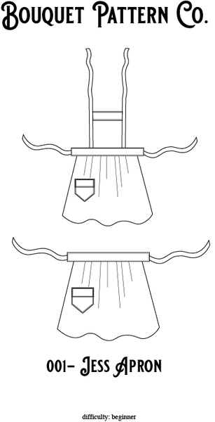 The Jess Apron - PDF Sewing Pattern